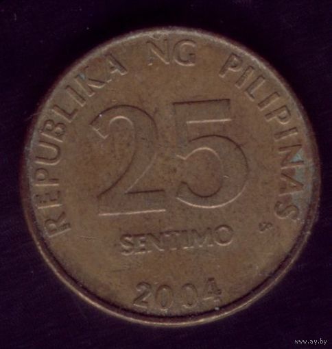 25 сентимо 2004 год Филиппины