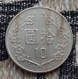 Тайвань 10 долларов.