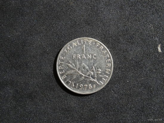 Франция 1 франк, 1978