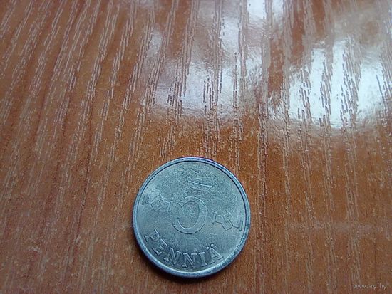 Финляндия 5 пенни, 1980  1