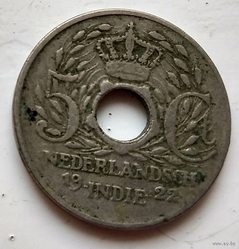 Голландская Ост-Индия 5 центов, 1922 1-7-55
