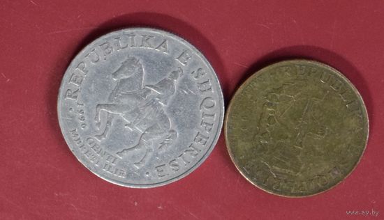 Албания 2 монеты