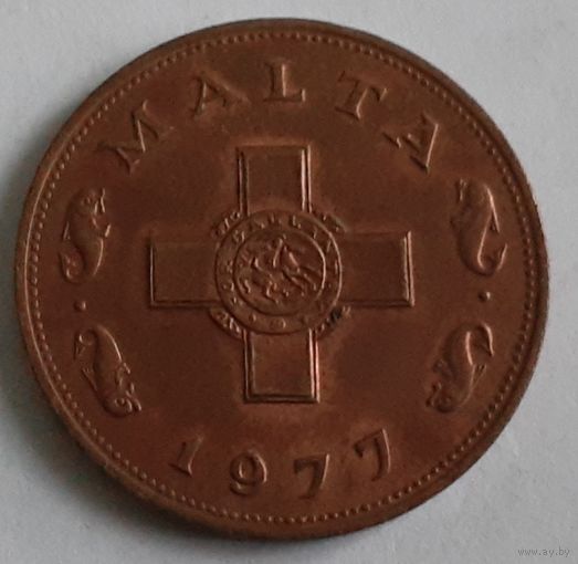 Мальта 1 цент, 1977 (14-4-12(в))