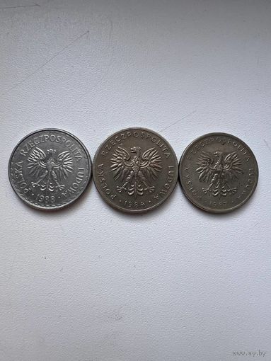 Монеты Польши.