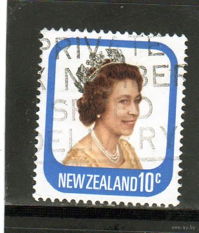 Новая Зеландия.Ми-735. Королева Елизавета II. 1977.