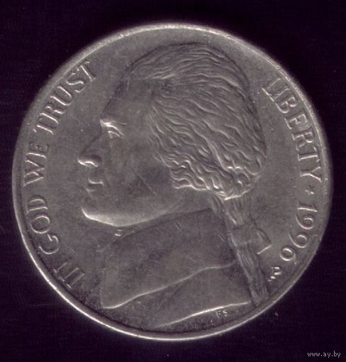 5 центов 1996 год Р США