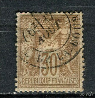 Франция - 1876/1881 - Аллегория 30С - [Mi.64I] - 1 марка. Гашеная.  (Лот 41Dk)