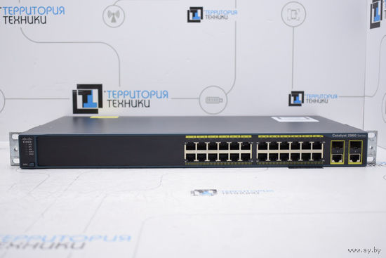 Управляемый коммутатор 2-го уровня Cisco WS-C2960-24TC-L (24x100Mbit).