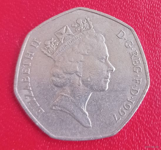 Великобритания 50 пенсов 1997