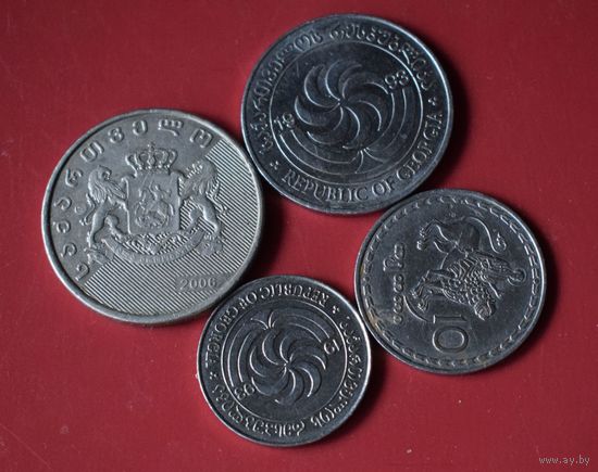 Грузия 4 монеты