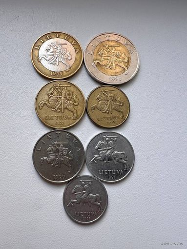 Монеты Литвы.