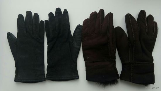 Женские перчатки из натуральной кожи цена вниз!