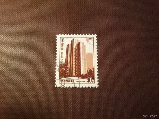 Северная Корея 1985 г.Квартиры в небоскребе, улица Чоллима.