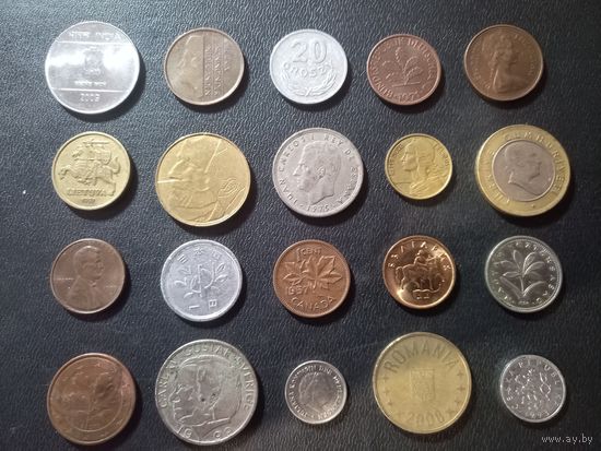 20 монет 20 стран (2)
