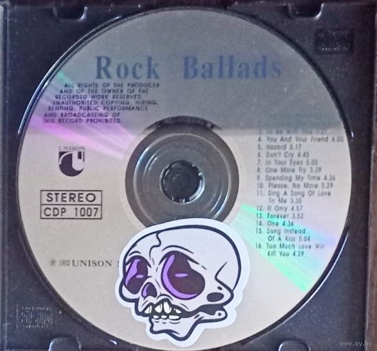 CD диск Rock Ballads Vol. 2