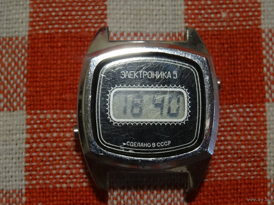 Часы "Электроника-5", женские, модель 18351 (Б6-203)