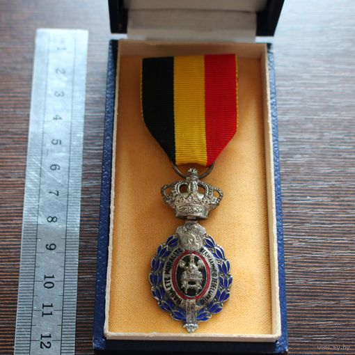 Медаль 2 степени, Бельгия (в родной коробке)