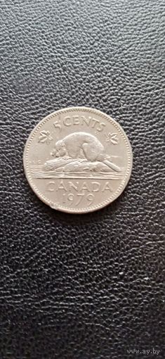 Канада 5 центов 1979 г.