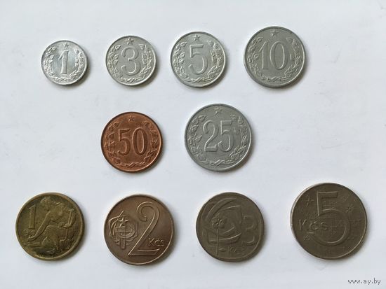 Чехословакия 1962-1980 комплект