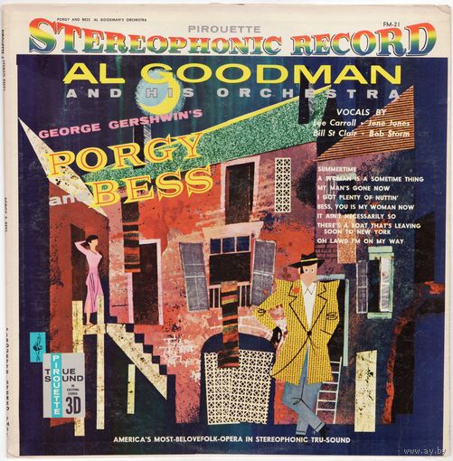 LP Al Goodman and His Orchestra 'Porgy and Bess'