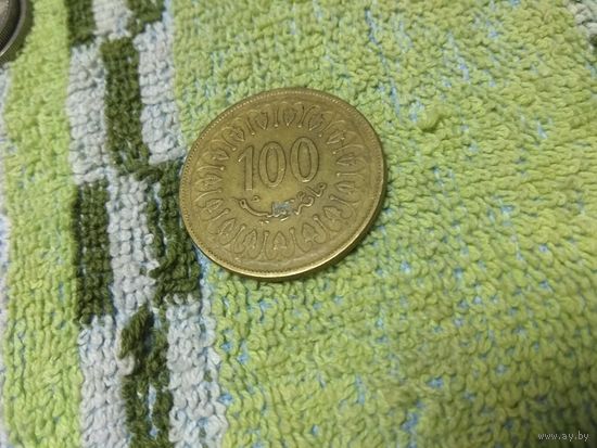 Тунис 100 миллимов, 1429 (2008)    18