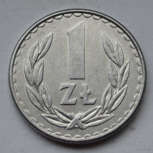 Польша, 1 злотый 1987 г.