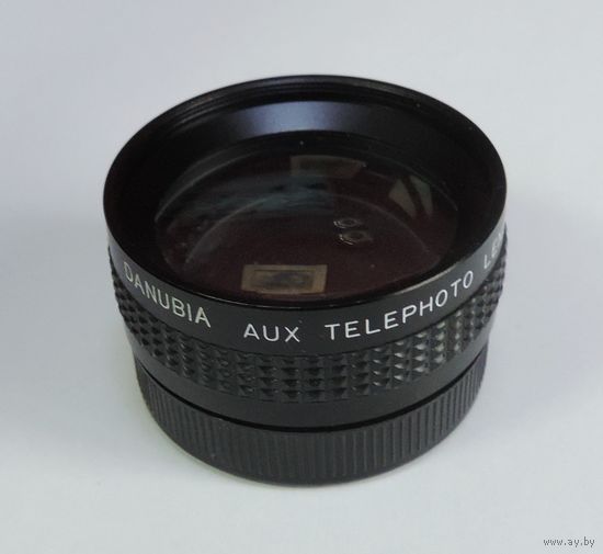 Объектив теле насадка "Danubia telephoto lens" Япония. Исправная.