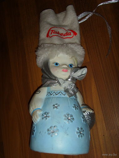 Сюрпризница - снегурочка Takeda . Футляр для новогоднего подарка