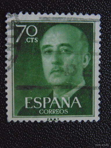 Испания 1955 г. Генерал Франко.