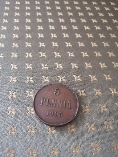 5 пенни 1905