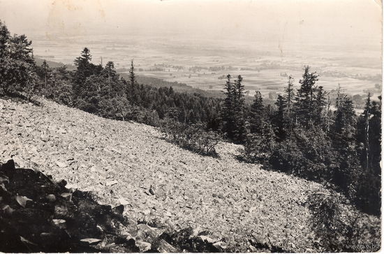 Открытка, Польша, штемпель 1971 г.