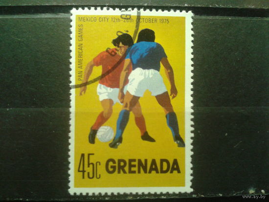 Гренада 1975 Футбол 45с
