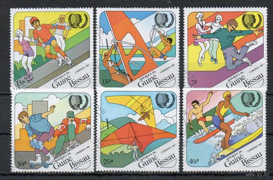 Спорт Гвинея-Бисау 1985 год 6 марок