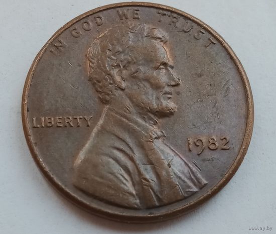 1 цент 1982