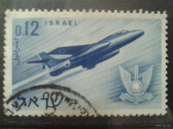 Израиль 1962 14 лет независимости, самолет