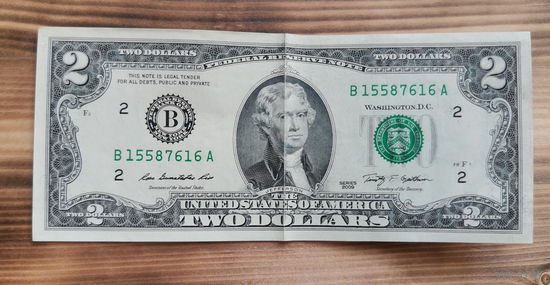 США, 2 долларов, 2009г. VF