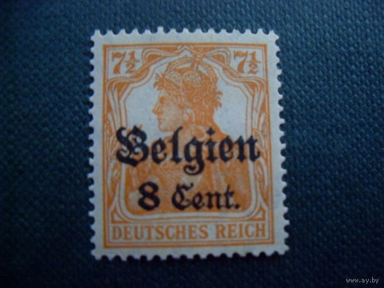 DR Рейх 1916 mi.13 Belgien (Бельгия) MNH