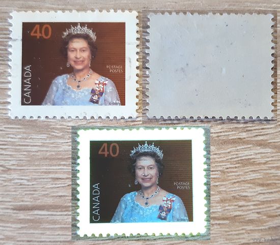 Канада 1990 Королева Елизавета II