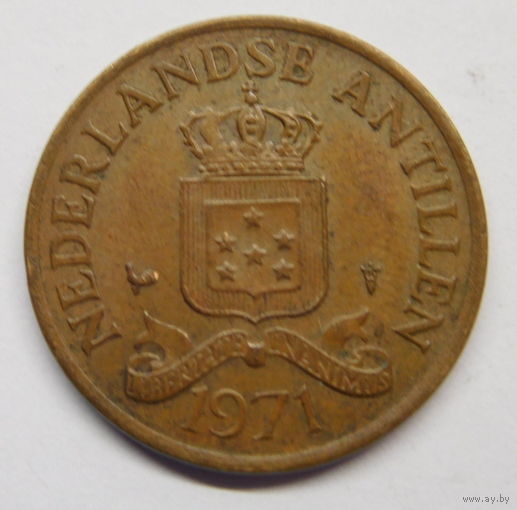 Антилы Нидерландские 2 1/2 цента 1971 г