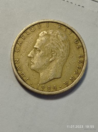 Испания 100  песо 1984  года