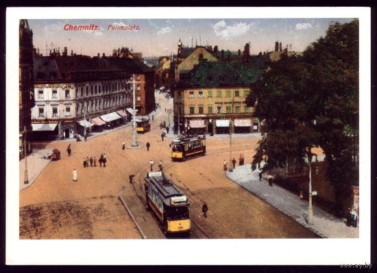 Германия Chemnitz Falkeplatz