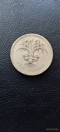 Великобритания 1 фунт 1985 г.