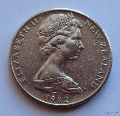 Новая Зеландия 10 центов. 1982