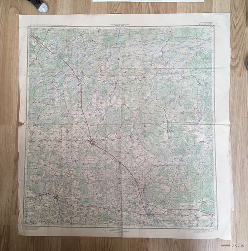 Карта Ковель Луцк 1942 год