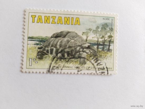 Танзания  1985 черепаха