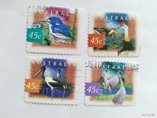 Австралия  1997 4м птицы