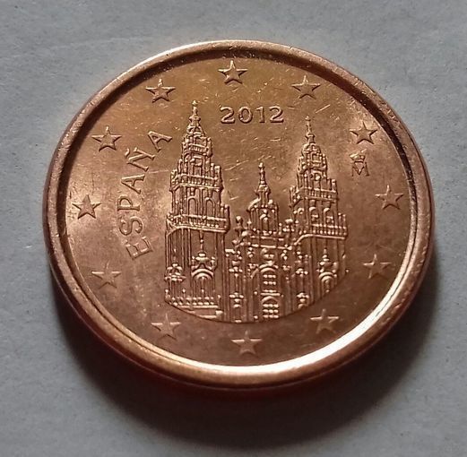 1 евроцент, Испания 2012 г.