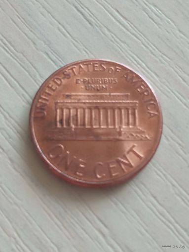 США 1 цент 2000г. D