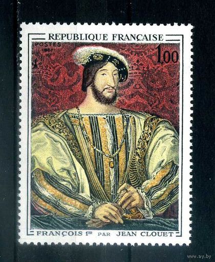 Франция 1967 г. ИСКУССТВО 1 марка **MNH