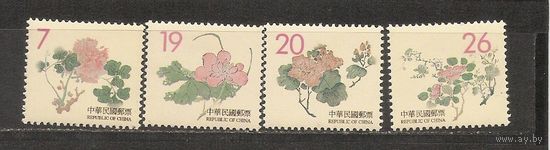 КГ Китай Тайвань 1995 Цветы